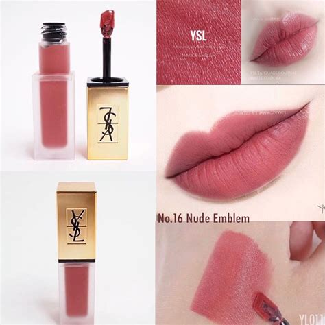 ysl matte lip stain colour 16|YSL lip stain dupe.